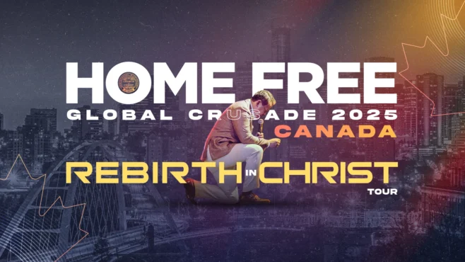 Apostle Jonathan S. Ferriol preaches during Home Free Global Crusade Canada 2025 in Edmonton, leading a powerful revival and gospel outreach.