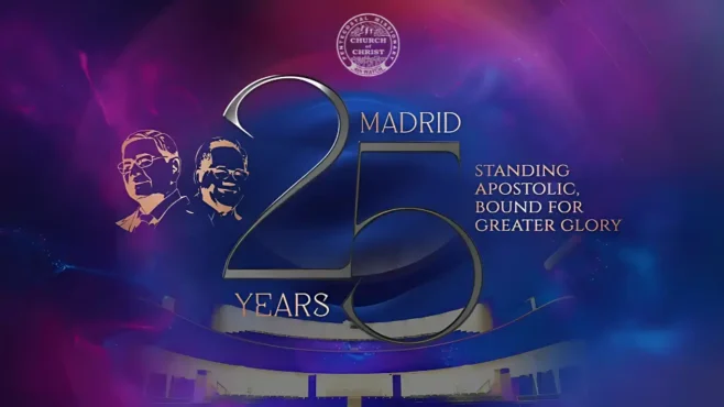 Madrid Prayer Fellowship & Church celebrates its 25th anniversary, marking twenty-five years of faithful ministry, prayer, and gospel outreach in Madrid, Spain.