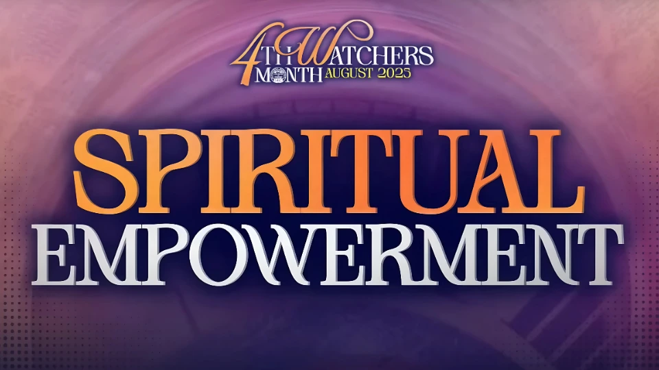 Church leaders and members participate in the launch of 4th Watchers Month 2025 during the Global Spiritual Empowerment Week of PMCC (4th Watch).