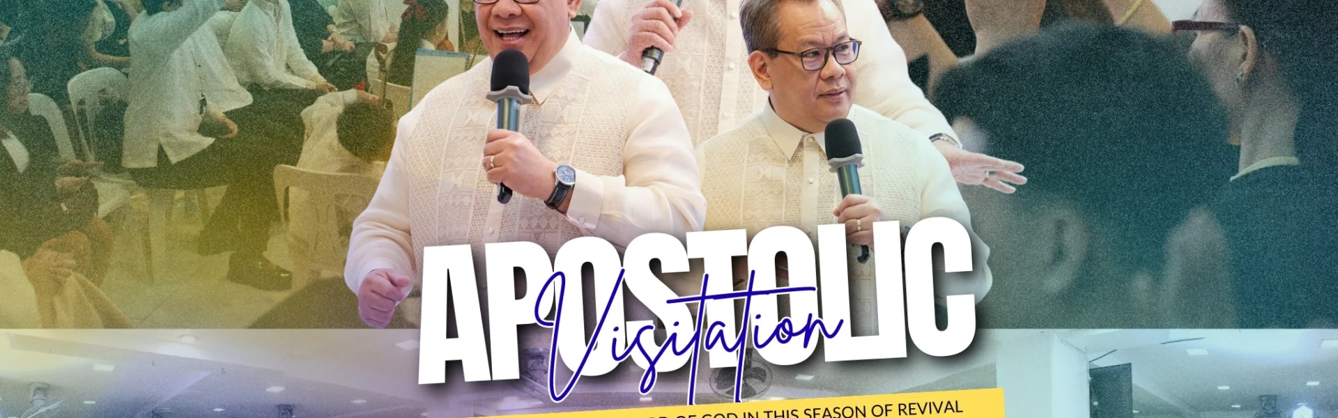 Apostle Jonathan S. Ferriol ministers in prayer during the Apostolic Visitation in Pandacan as the congregation receives overflowing blessings.