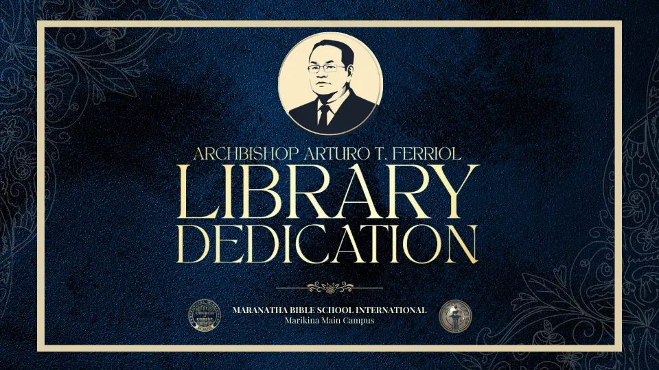 Church leaders and members attend the inauguration of the Archbishop Arturo Ferriol Library at the PMCC 4th Watch Global Headquarters.