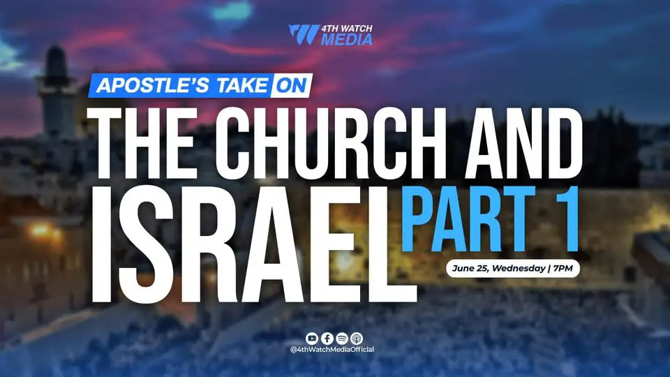 The Church and Israel Part I