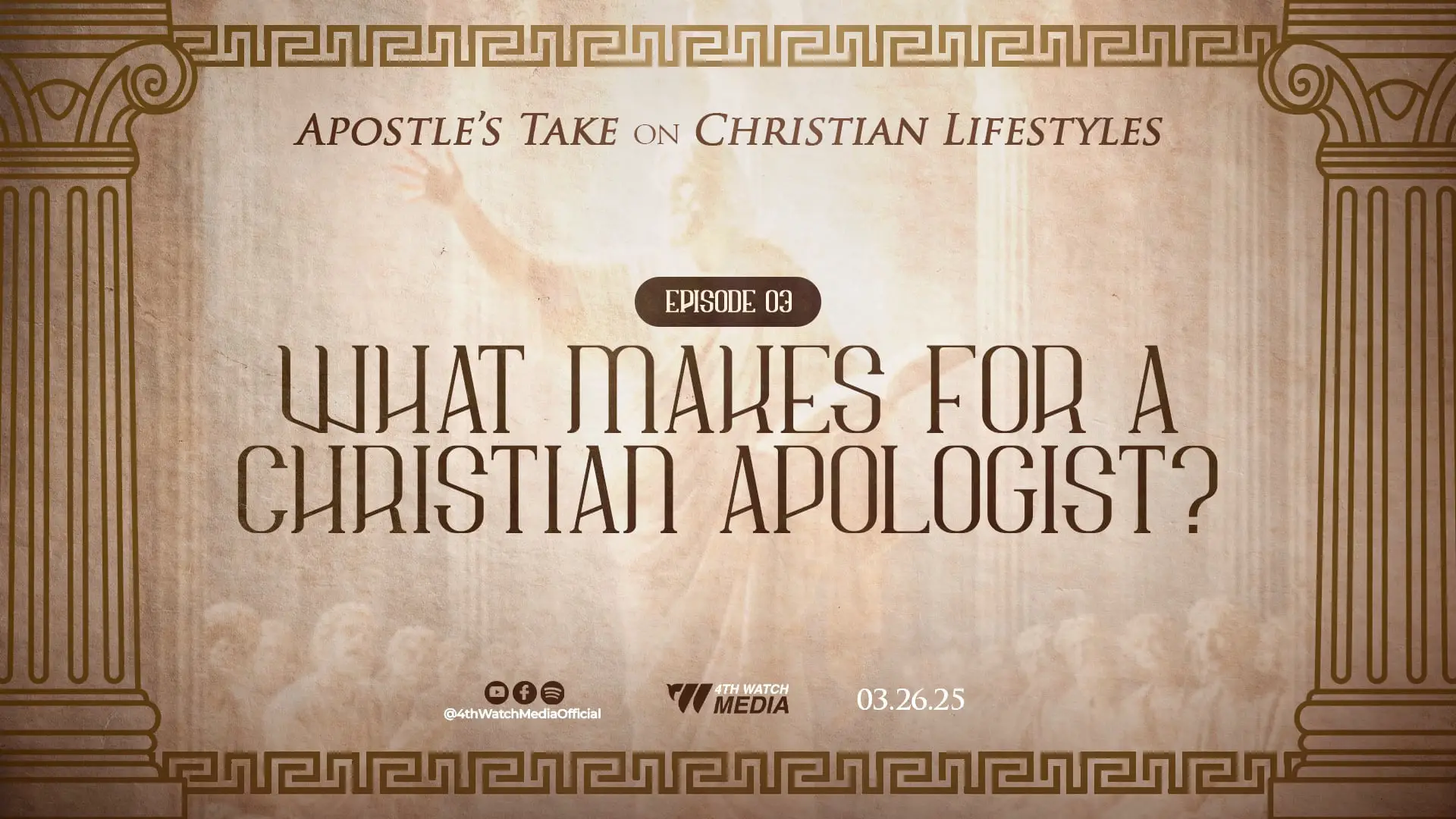 Christian Lifestyles: What makes for a Christian Apologist?
