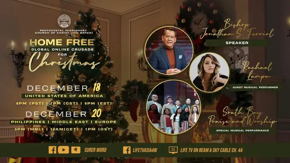 Home Free for Christmas : Global Online Crusade (Night 1)