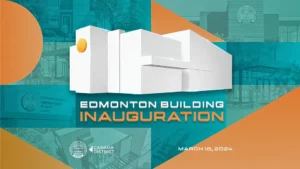 "Believers in Edmonton, Canada, celebrate the inauguration of the PMCC (4th Watch) Grand House of Worship, marking a new chapter in faith and community."