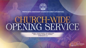 PMCC (4th Watch) members gather for the opening of 4th Watchers Month, experiencing spirit-filled worship and revival.