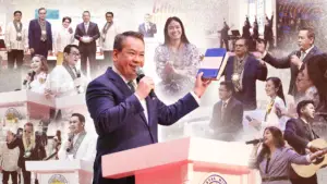 "Believers gathered for a Church-Wide Divine Worship service, starting the new year with prayer, praise, and dedication to God."